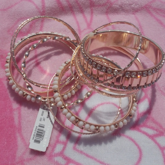 ROSE GOLD BRACELETS NY AND CO - Picture 1 of 4